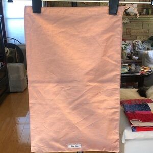 Miu Miu Pink Dust Bag